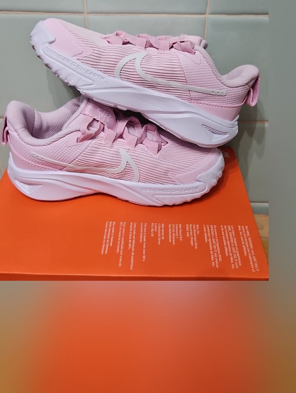Nike Pink Kids's Sneakers Size 10C